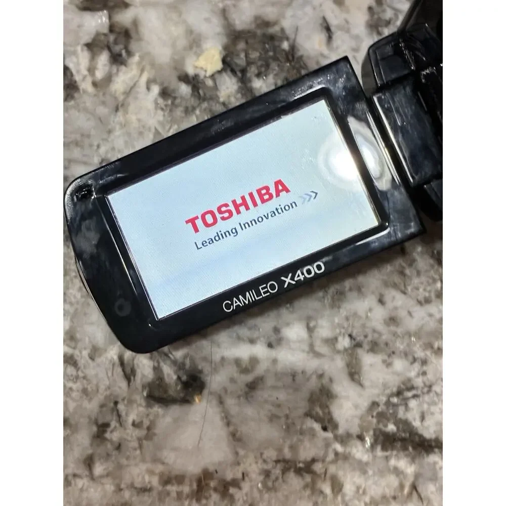 Toshiba Camileo X400 Camcorder 23x OPTICAL ZOOM FULL HD Touch Screen **READ**